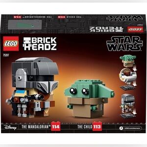 *NEW* Lego BrickHeadz Star Wars The Mandalorian & The Child 75317